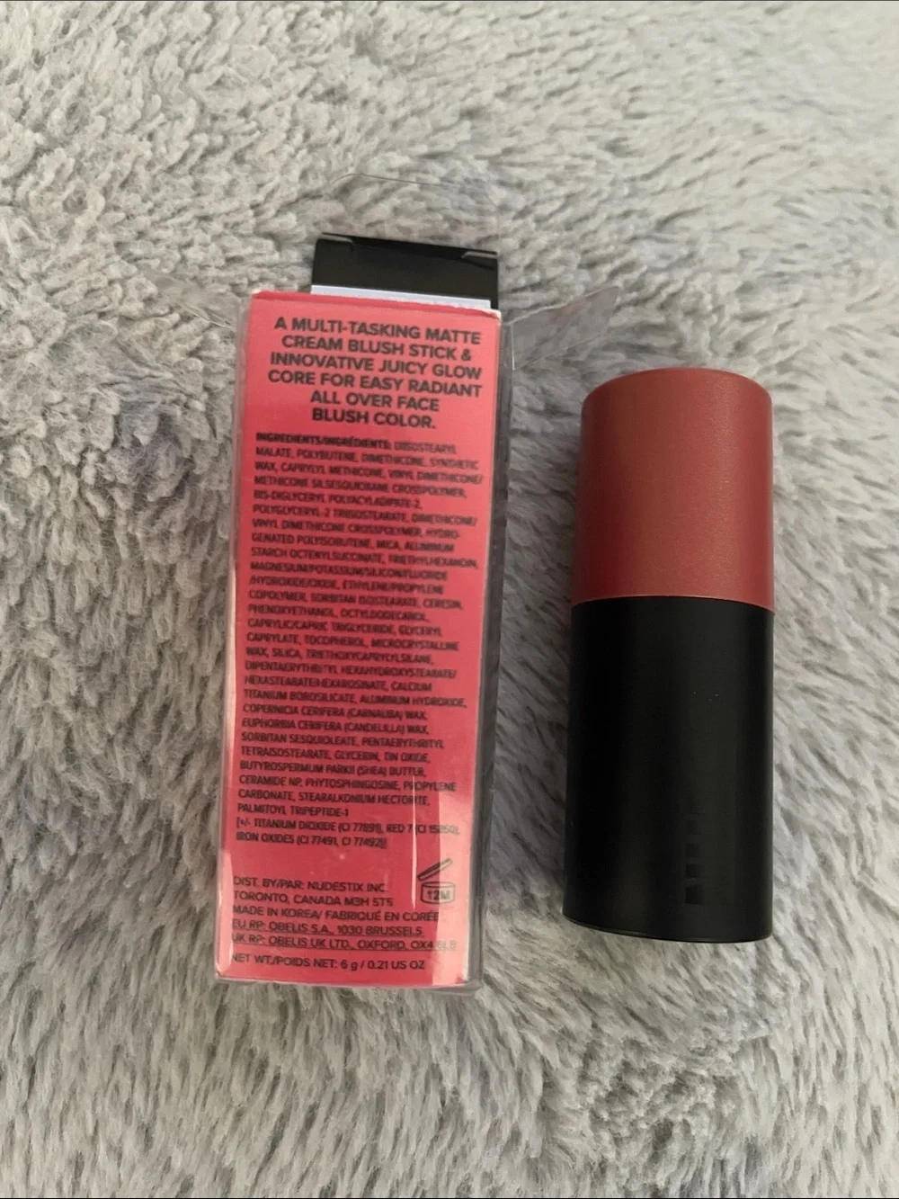 NUDESTIX Cream Blush Stick - Warm Rose
